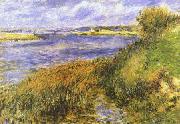 Pierre Renoir Banks of the Seine at Champrosay painting